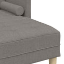 Sofa Sæt 2 stk. Gråbrun Polyester