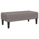 Sofa Sæt med pude 2 pcs Gråbrun Polyester