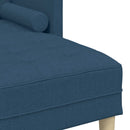 Sofa Sæt 2 stk. Blå Polyester