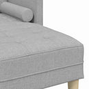 Sofa Sæt 2 pcs Skygrå 173 x 131 x 67 cm Polyester