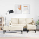 Sofa Sæt med pude 2 pcs Linned Polyester