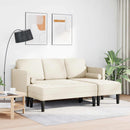Sofa Sæt med pude 2 pcs Linned Polyester