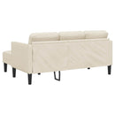 Sofa Sæt med pude 2 pcs Linned Polyester