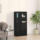 Highboard Sort eg 68 x 37 x 142 cm
