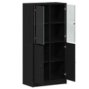 Highboard Sort eg 68 x 37 x 142 cm