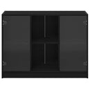 Sideboard Sort eg 100 x 37 x 75,5 cm