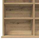 CD Skab Artisan Egetræ 101 x 23 x 177,5 cm Konstrueret træ