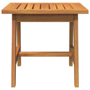 Sidebord Olie Naturlig 45 x 45 x 40 cm Massivt Akacietræ