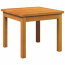 Bistrosæt med pude 3 pcs Brun Polyester