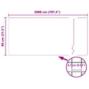 Insektnet Hvid 80 x 2000 cm Fiberglas