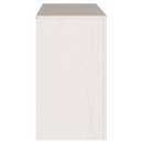 Sideboard Drammen Hvid 114 x 43 x 75,5 cm Massivt fyrretræ