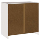 Sideboard Drammen Hvid 79 x 43 x 75.5 cm Massivt fyrretræ