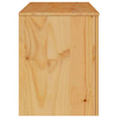TV-skab Drammen Egetræsfarvet 99 x 43 x 55 cm Massivt fyrretræ