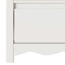 TV-skab Drammen Hvid 99 x 43 x 55 cm Massivt fyrretræ