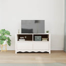 TV-skab Drammen Hvid 99 x 43 x 55 cm Massivt fyrretræ