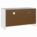 TV-skab Drammen Hvid 99 x 43 x 55 cm Massivt fyrretræ