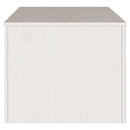 Sofabord Drammen Hvid 99 x 55 x 45 cm Massiv fyrretræ