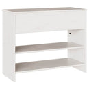 Konsolbord Drammen Hvid 89,5 x 37 x 73 cm Massiv fyrretræ