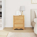 Sofabord Drammen Egetræsfarvet 45 x 35 x 56 cm Massiv fyrretræ