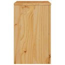 Sofabord Drammen Egetræsfarvet 45 x 35 x 56 cm Massiv fyrretræ