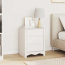 Sofabord Drammen Hvid 45 x 35 x 56 cm Massiv fyrretræ