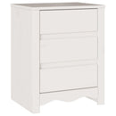 Sofabord Drammen Hvid 45 x 35 x 56 cm Massiv fyrretræ
