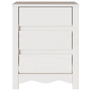 Sofabord Drammen Hvid 45 x 35 x 56 cm Massiv fyrretræ