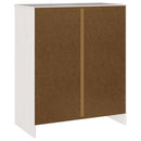 Skuffeskab Drammen Hvid 76,5 x 40 x 91 cm Massivt fyrretræ