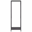 brændestativ 34x25x100 cm koldvalset stål sort
