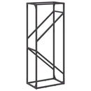 brændestativ 40x25x100 cm koldvalset stål sort