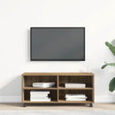 TV-skab Brun 90 x 35 x 40.5 cm Konstrueret træ