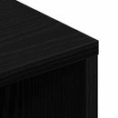 TV-skab Sort 90 x 35 x 40.5 cm Konstrueret træ