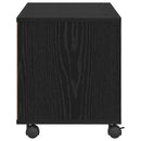 TV-skab Sort 90 x 35 x 40.5 cm Konstrueret træ