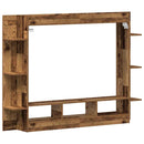 TV-skab Gammelt træ 152 x 22 x 113 cm Konstrueret træ