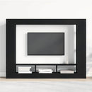 TV-skab Vægmonteret Sort eg 152 x 22 x 113 cm Konstrueret træ