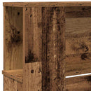 Hovedgærde Skab med hylde Gammelt træ 220 x 18,5 x 102,5 cm