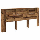 Hovedgærde Skab med hylde Gammelt træ 220 x 18,5 x 102,5 cm