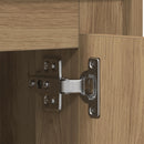Sideboard Artisan Egetræ 80 x 40 x 75 cm Konstrueret træ