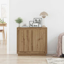 Sideboard Artisan Egetræ 80 x 40 x 75 cm Konstrueret træ