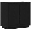 Sideboard Sort eg 80 x 40 x 75 cm Konstrueret træ