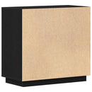 Sideboard Sort eg 80 x 40 x 75 cm Konstrueret træ