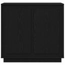 Sideboard Sort eg 80 x 40 x 75 cm Konstrueret træ