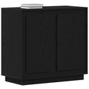 Sideboard Sort eg 80 x 40 x 75 cm Konstrueret træ