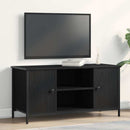 TV-skab Sort eg 100 x 40 x 50 cm Konstrueret træ
