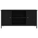 TV-skab Sort eg 100 x 40 x 50 cm Konstrueret træ