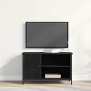 TV-skab 80 x 40 x 50 cm Sort eg Konstrueret træ
