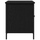 TV-skab 80 x 40 x 50 cm Sort eg Konstrueret træ