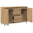 Sideboard Artisan Egetræ 101,5 x 35 x 70 cm Konstrueret træ