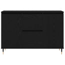 Sideboard Sort eg 101,5 x 35 x 70 cm Konstrueret træ