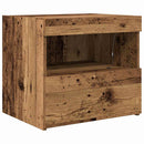 Natskab 2 pcs Gammelt træ 50 x 40 x 45 cm Konstrueret træ